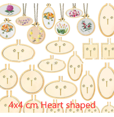Wooden Mini Embroidered Stretch Jewelry