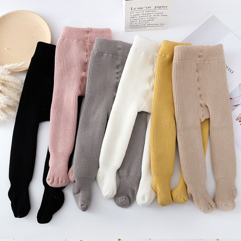 Adicionar collants com forro polar e leggings grossas de outono e inverno para rapaz e rapariga