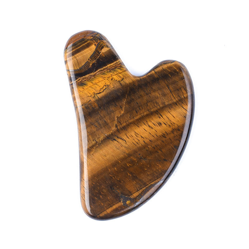 Heart-shaped Crystal Gua Sha Tool For Facial Massage