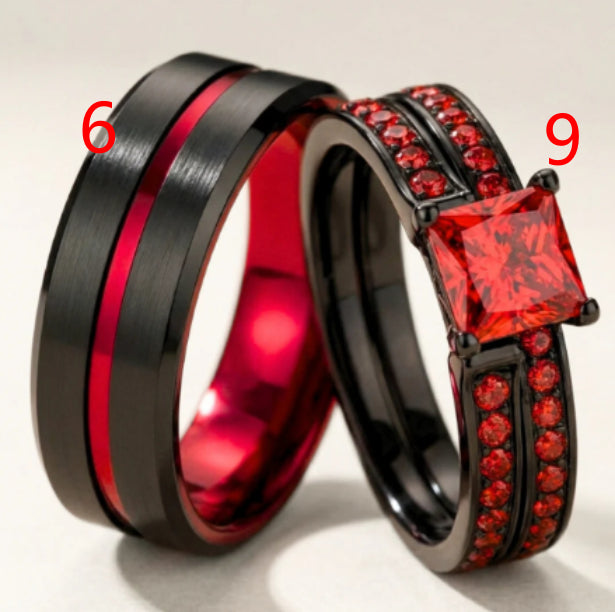 Fashion Black Men's Domineering Ring