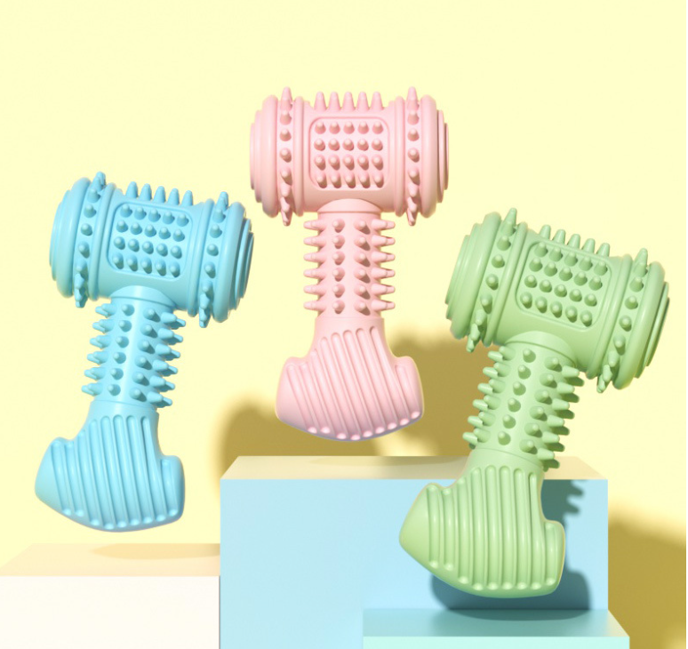 Brinquedo para mastigar para cães, brinquedos para limpeza dos dentes, indestrutível, tpr, resistente à mordida, brinquedos para animais de estimação