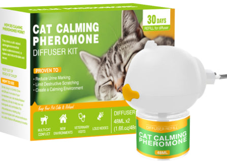 Anti-Stress Haustier Aromatherapie-Diffusor für Katzen und Hunde