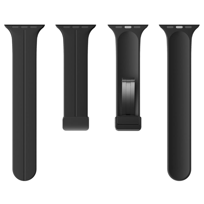 Correia de fivela dobrável para esportes Correia de fivela borboleta de silicone