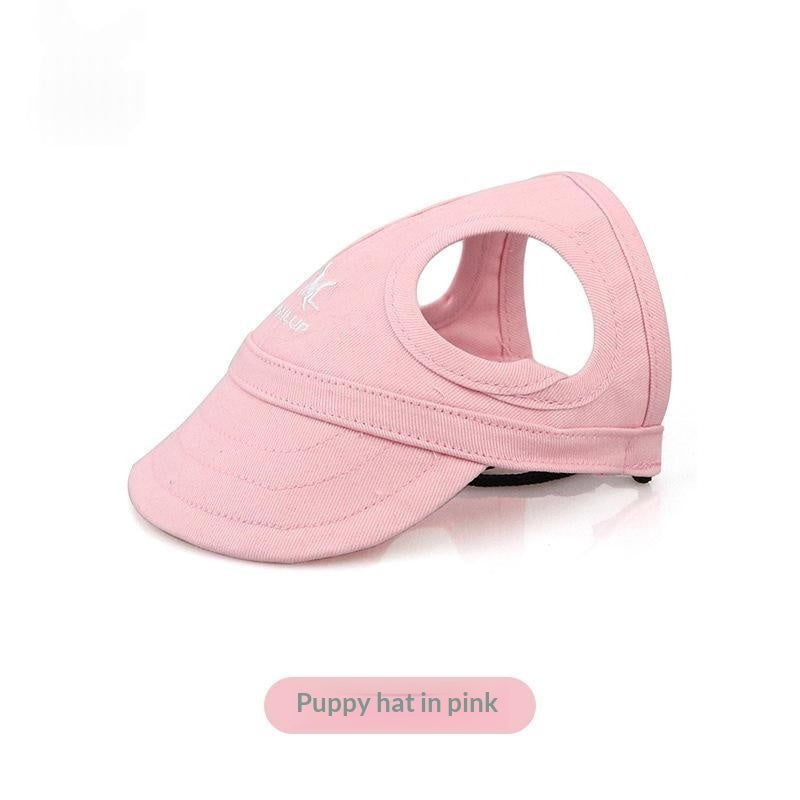 Pet Sunshade Ear Exposing Headpiece