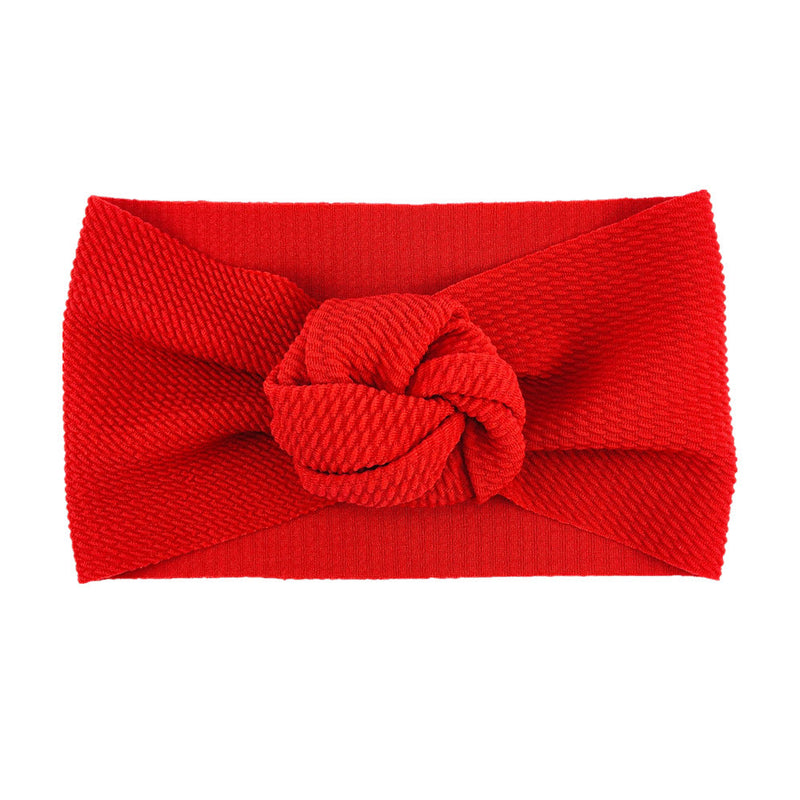 Baby Twill Bubble Rose Flower Headband Instagram-style Childrens Hair Accessory