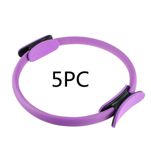 Yoga Fitness Pilates Ring Frauen Mädchen Kreis Magischer Dualer Übung Home Gym Workout Sport Abnehmen Körper Widerstand