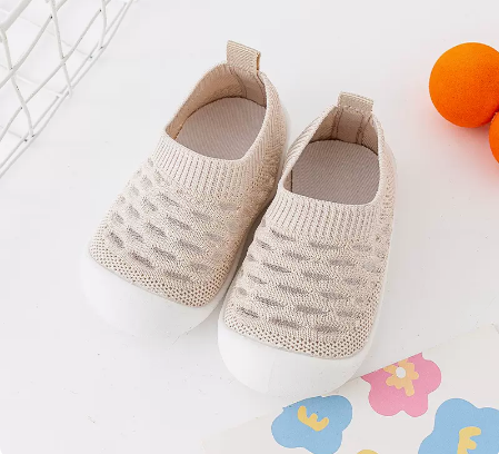Sapatos de Caminhada com Sola Macia e Antiderrapante para Bebé (Primavera/Outono)