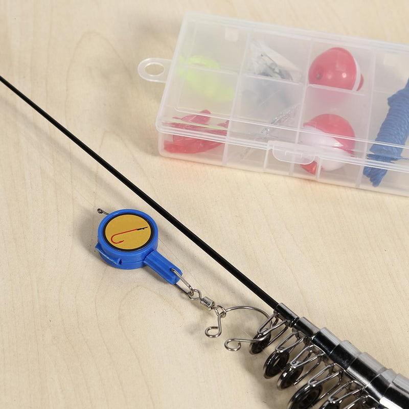 Cortador e Atador de Nós Rápido para Pesca Acessórios de Pesca Ferramenta de Atar Nós Rápidos ABS Cobertura para Anzóis