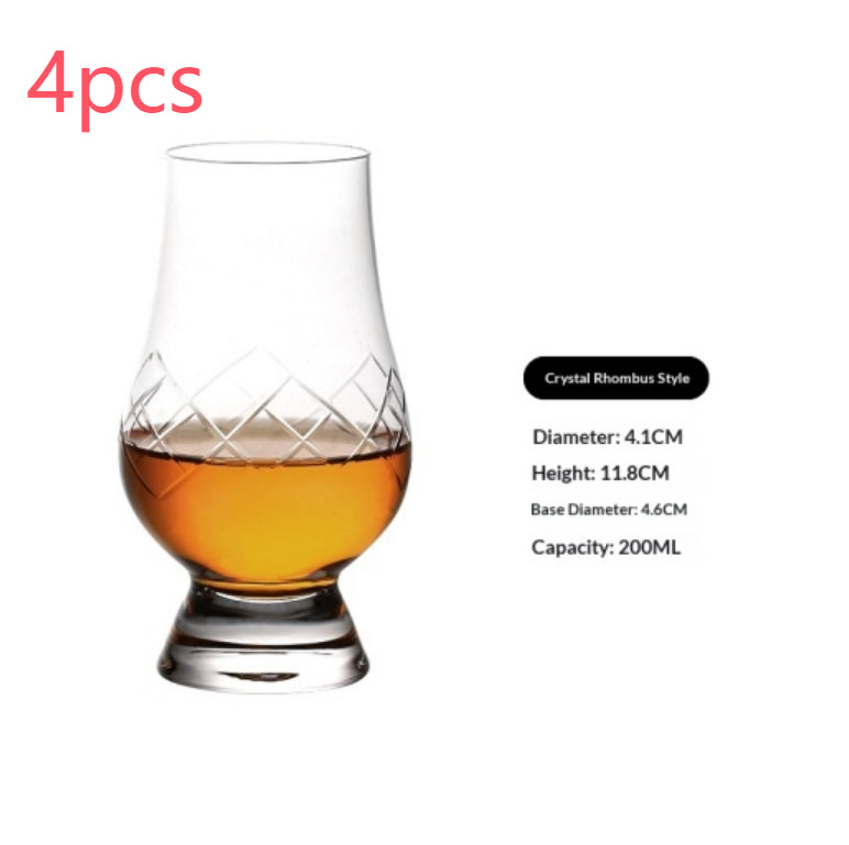 Kristallglas-ISO-Becher für direktes Trinken und zur Aromaprobe