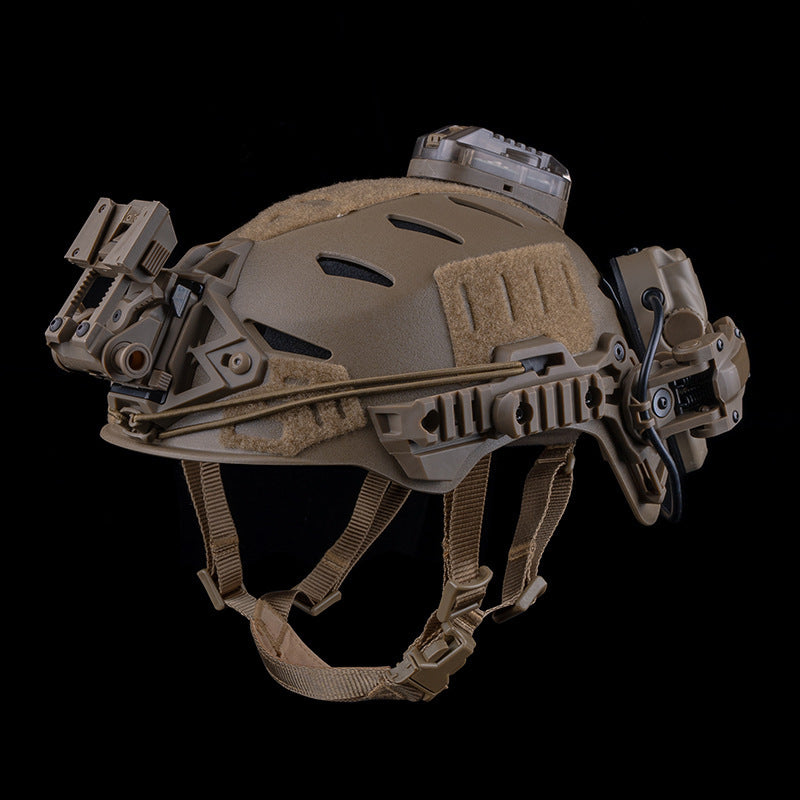 Guide Rail Geometric Sandblasting Simplified Helmet