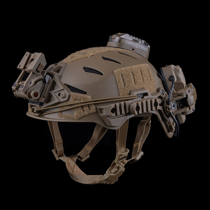 Guide Rail Geometric Sandblasting Simplified Helmet