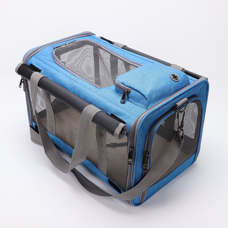 Bolsa portátil de ombro para cachorro e gato para animais de estimação