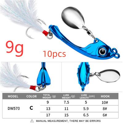 Lure String Moon Spinning Sequins Long-distance Casting