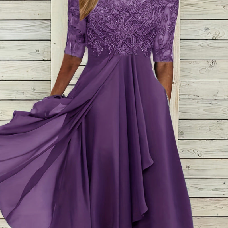 Women's Spring And Summer Bridesmaid Evening Dress