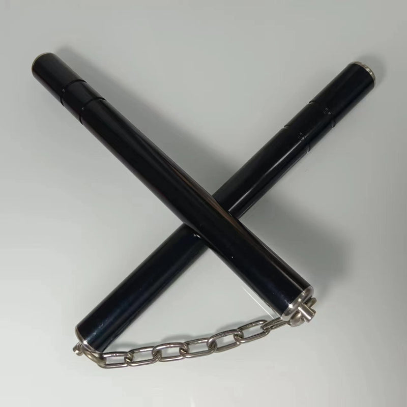 Nunchaku de Combinação em Aço Ligado Aço Inoxidável Real para Prática Desmontável