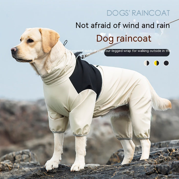 Shell Jacket Four-leg All-inclusive Dog Clothes Waterproof Windproof