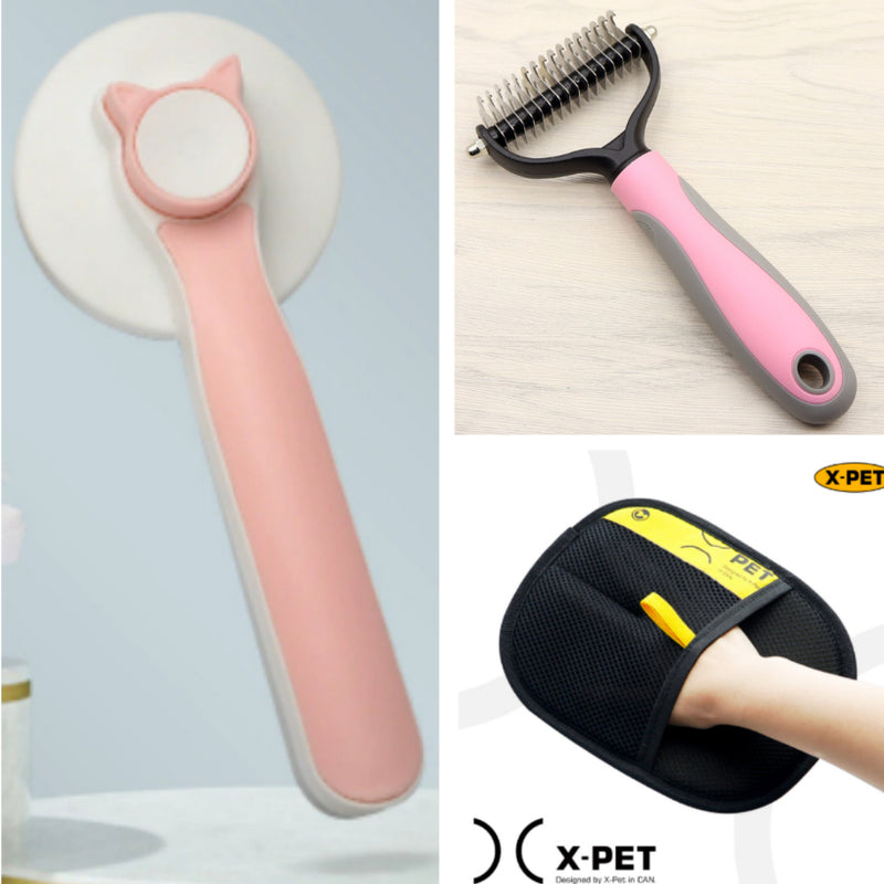 Pet Long-haired Dogknot Comb Double-sided Blade Dog