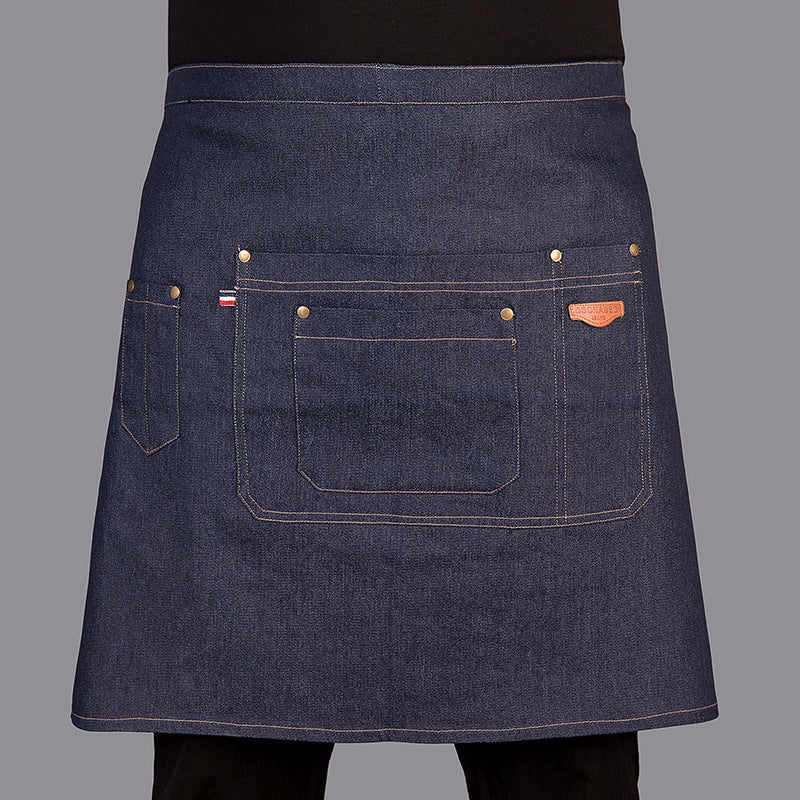 Men's and women's canvas kitchen skirt