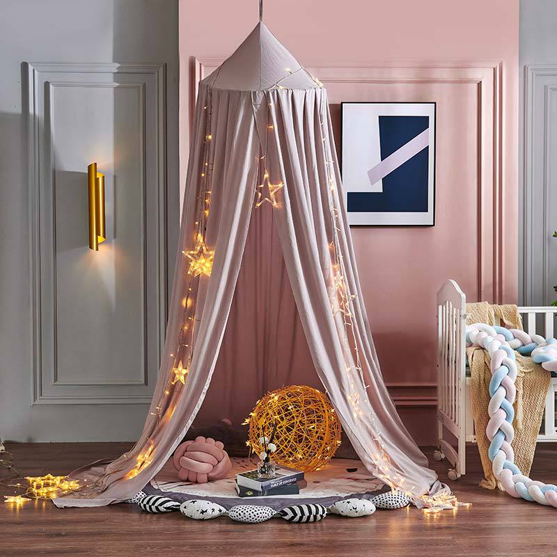 Baby Cot Around Bedside Decoration Shading Dome Mosquito Net