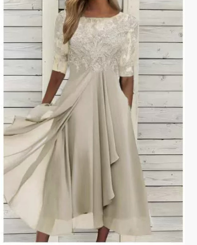 Women's Spring And Summer Bridesmaid Evening Dress
