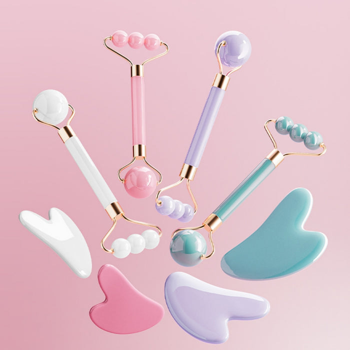 Facial Eye Scraping Massage Jade Roller