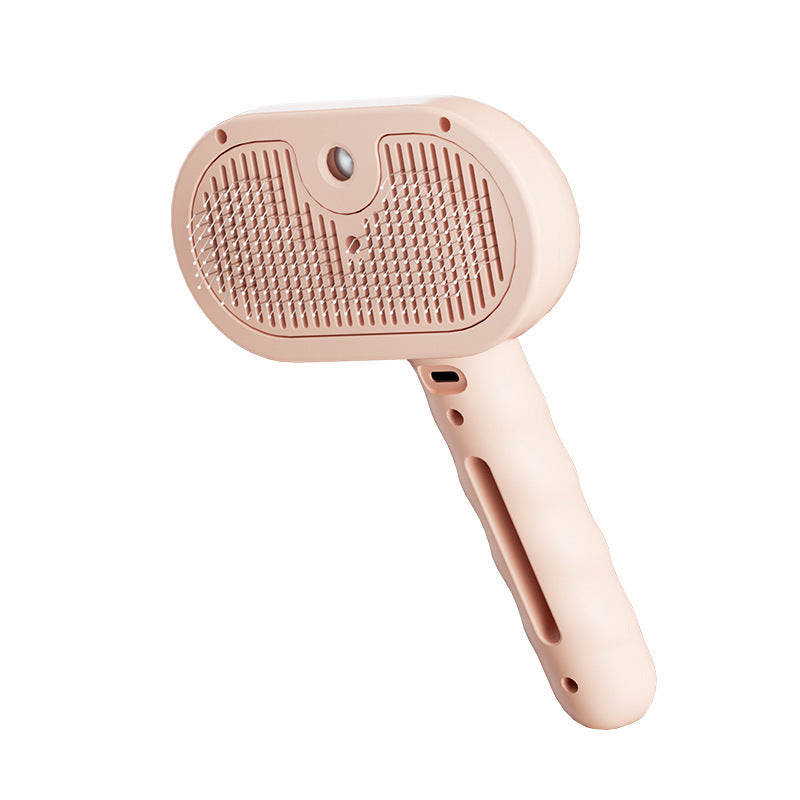 New Chevaroo Horse Steam Brush, Chevaroo 3-in-1 Self-Cleaning Steam Pet Brush For Shedding, Pet Steam Brush, Silicone Bristle Head 360 Rotating Pet Steam Brush
