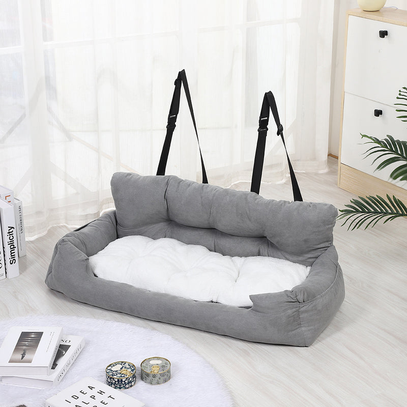 Pet Nest Cachorro Assento de carro Cães Canil Almofada Viagem Canil de carro