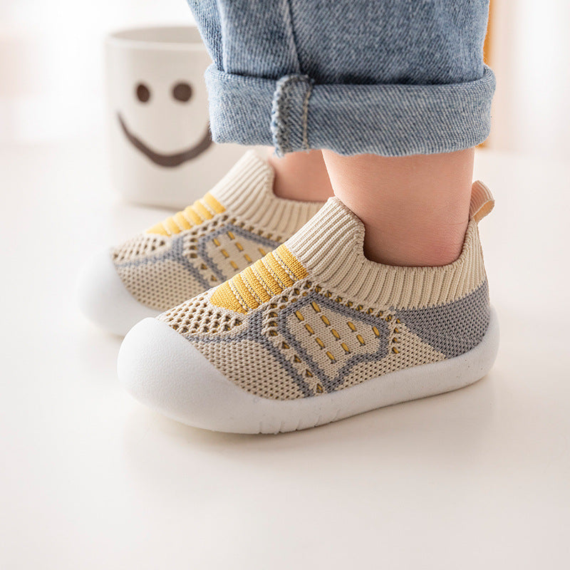 Rutschfeste Baby-Lauflernschuhe mit weicher Sohle