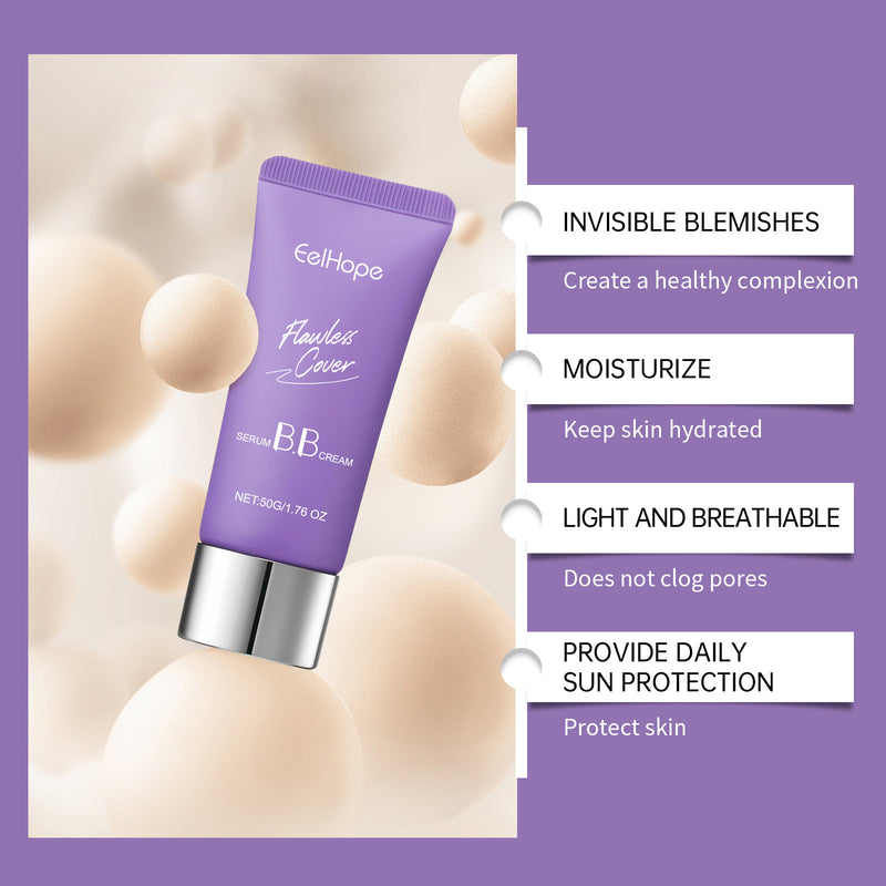 Natürliches Base-Make-up Feuchtigkeitsspendende BB-Creme