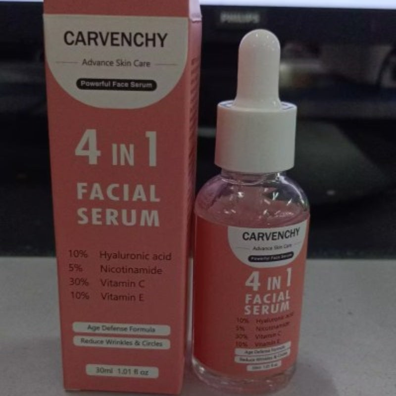 Sérum Facial Anti-Idade Antirrugas Branqueador para Cuidados de Pele