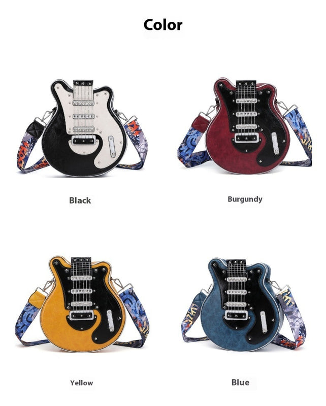 Personalisierte Fashion-Umhängetasche im Gitarren-Design für Damen