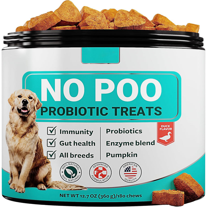 Comprimidos mastigáveis ​​probióticos intestinais para animais de estimação