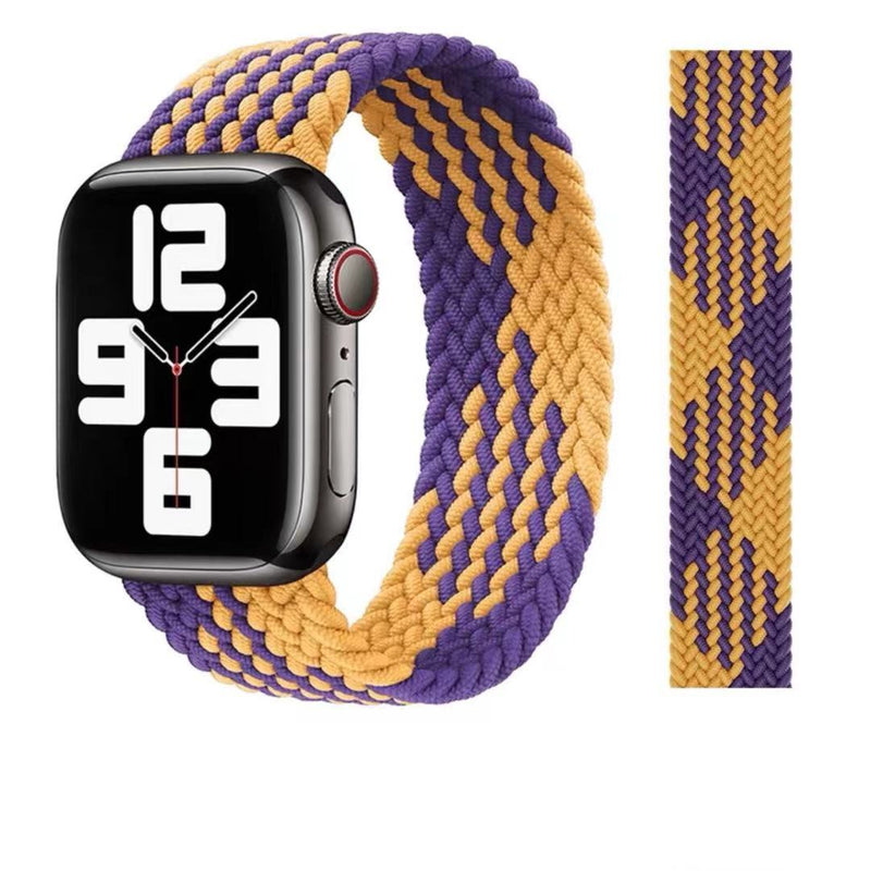 Single Loop Nylon Braided Elastic Strap