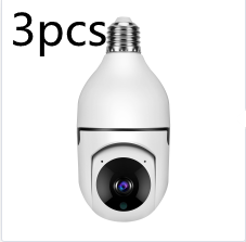 WLAN KAMERA 1080P Glühbirne 4-fach Zoom Kamera E27 Zuhause 5GWiFi Alarm Monitor