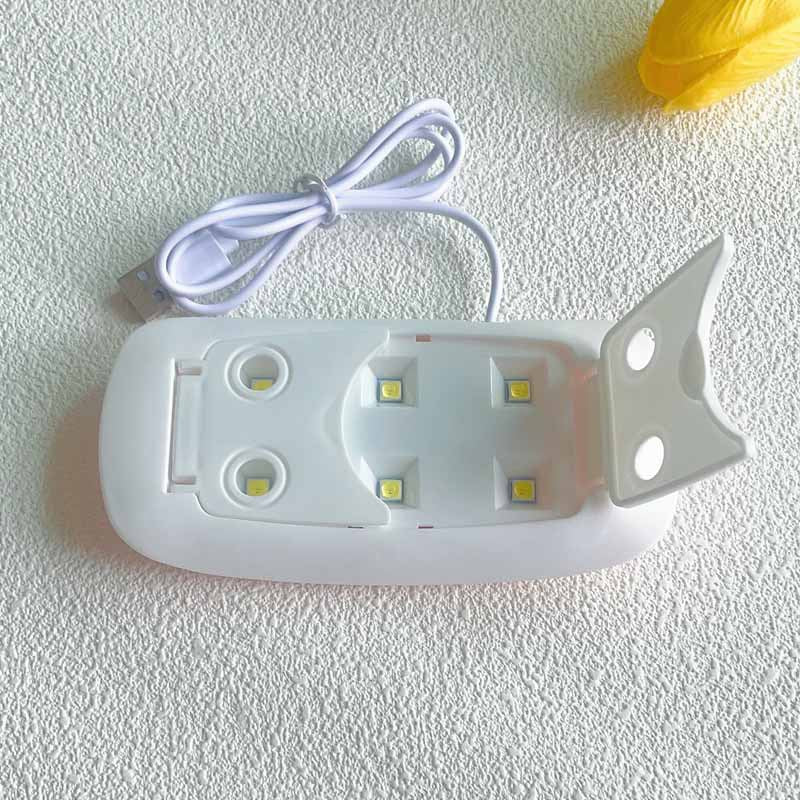 Nagel-Pads, Backlampen, tragbare Mini-Nagellampen zum Falten