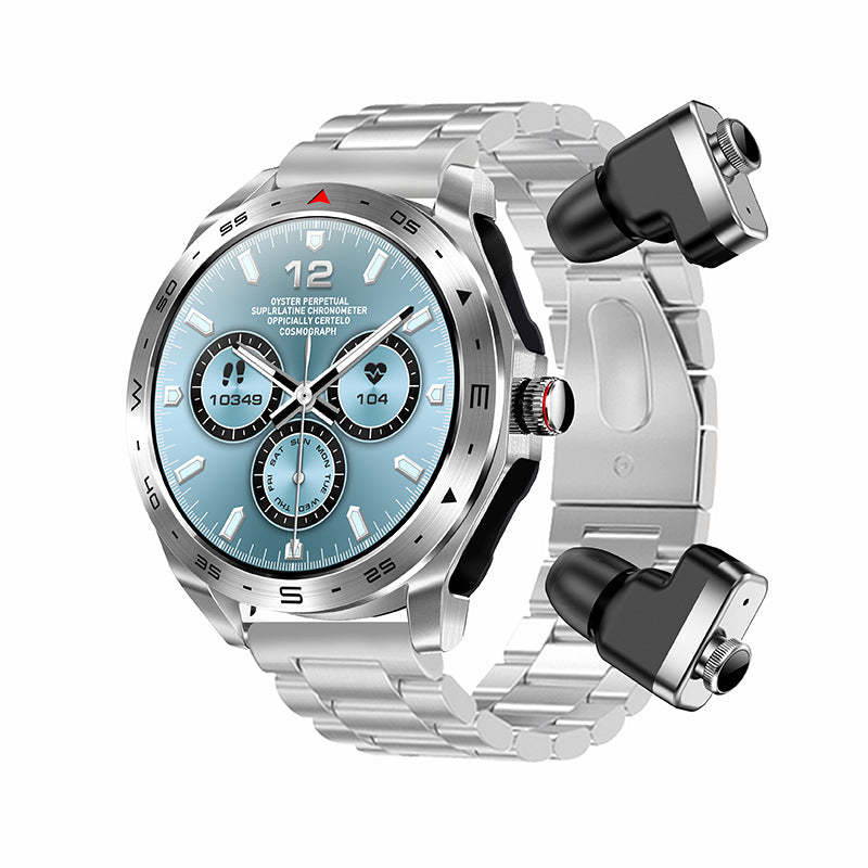 T95 Smart TWS 2-in-1 HD-Bluetooth-Anruferinnerung und Gesundheitsüberwachungs-Uhr
