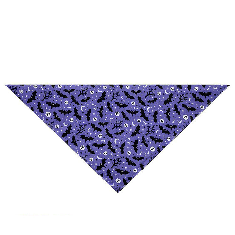 Lenço Triangular de Halloween para Animais de Estimação