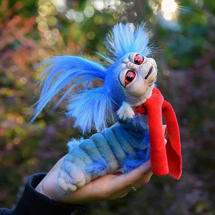 Labyrinth Worm Plush  Toy Home Furnishings