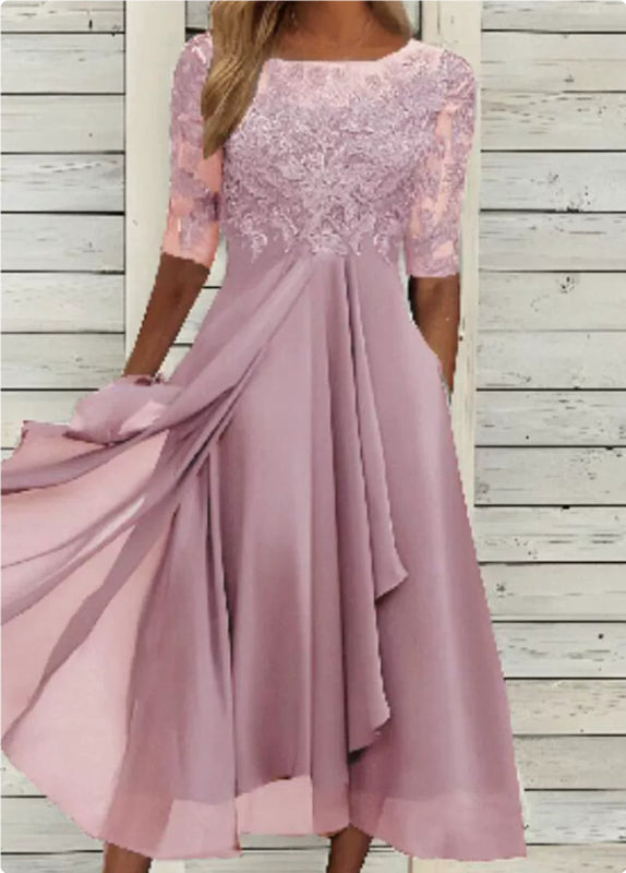 Women's Spring And Summer Bridesmaid Evening Dress