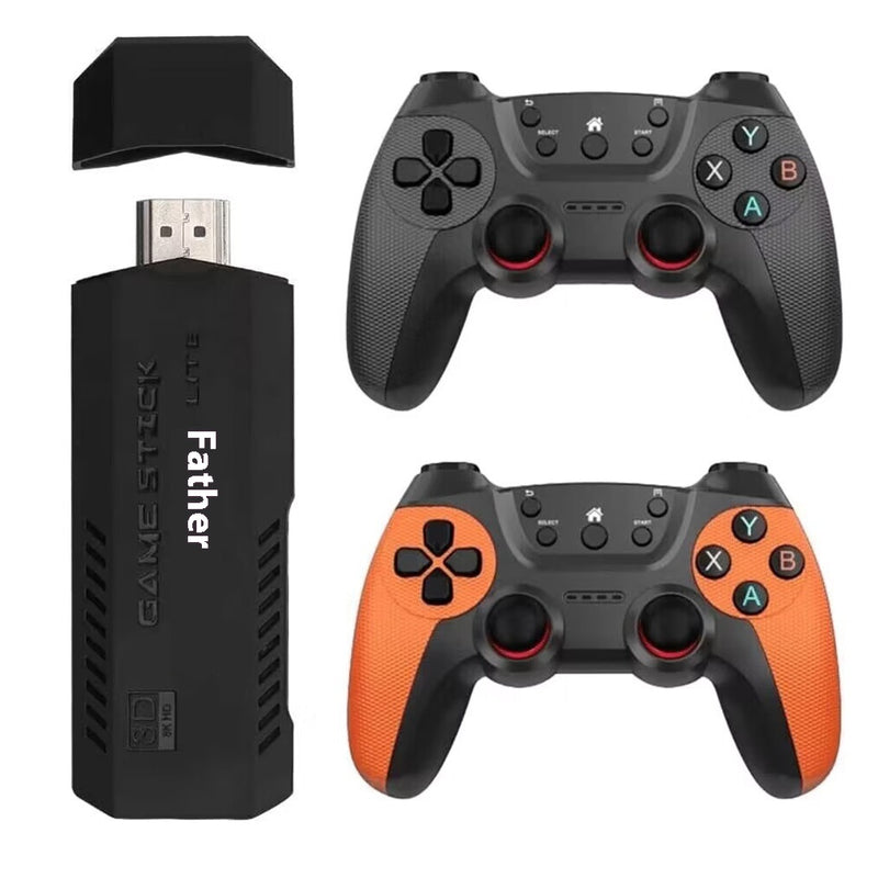 Consola de Jogos TV X2 Ultra Home HD 24g Sem Fios HDMI Arcade 3D para Dois Jogadores