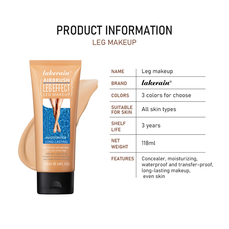 Bein-Foundation-Concealer, gleichmäßiger Weizenfarbton