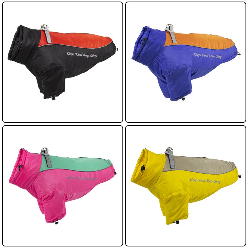 Forro de lã polar para cão - Roupa quente