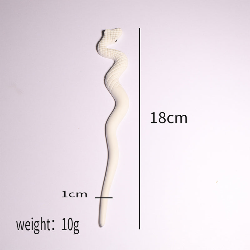 Simple Hair Clasp New Dark Goth Headdress
