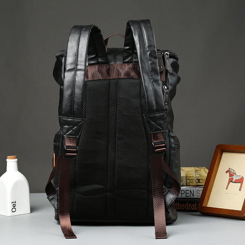 Korean Men's Casual Backpack Computer Bag