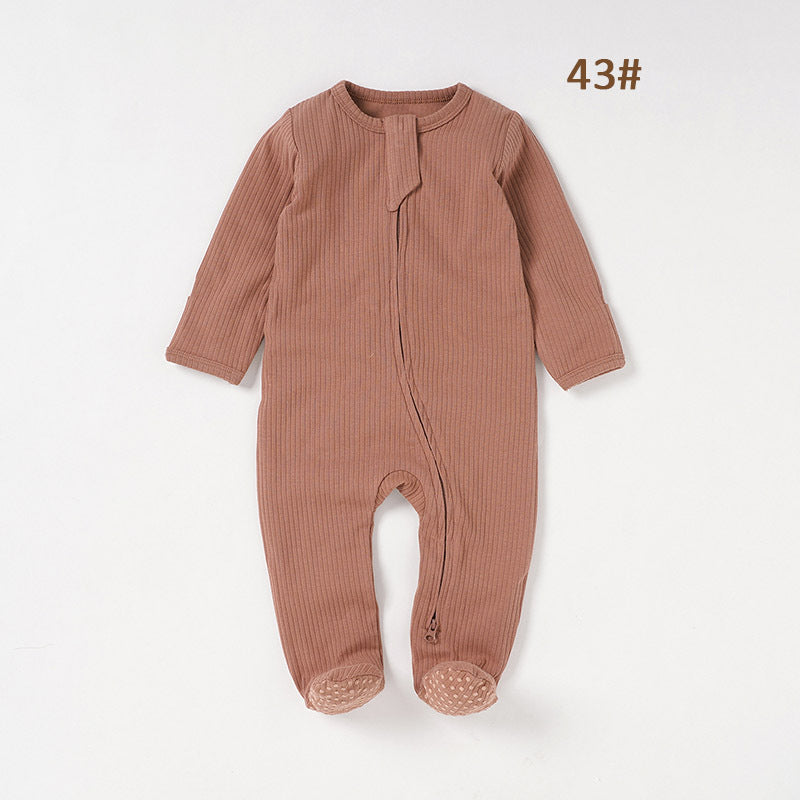 Baby-Body aus geripptem Stoff