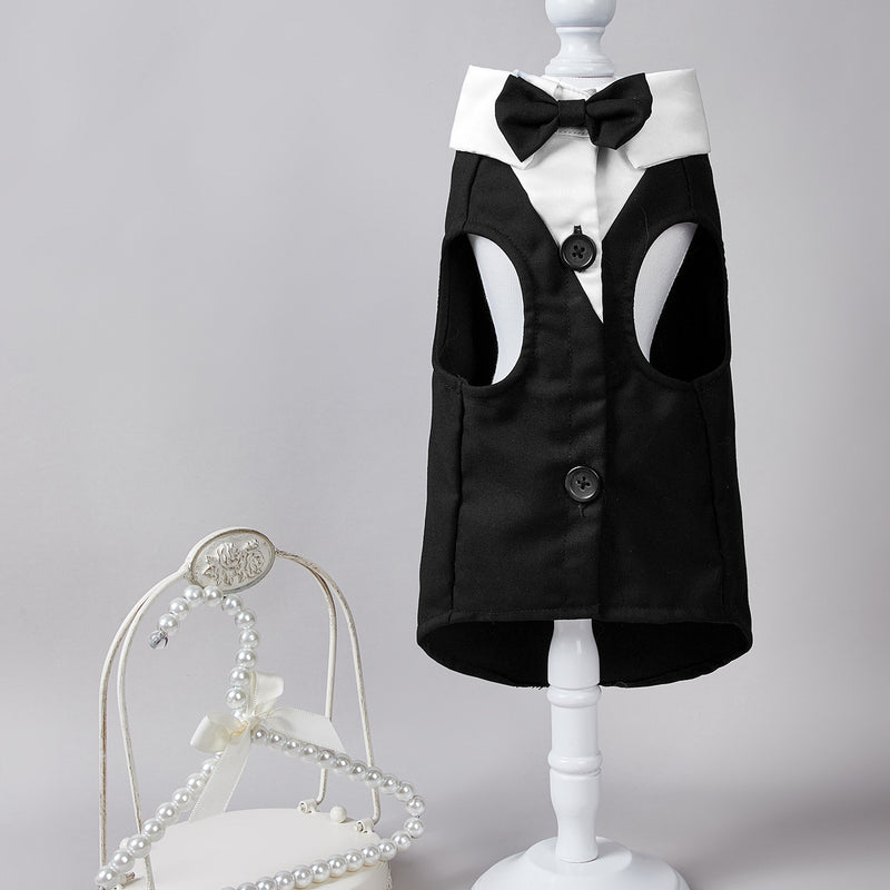 Dog Cat Two Feet Classic Button Jacket