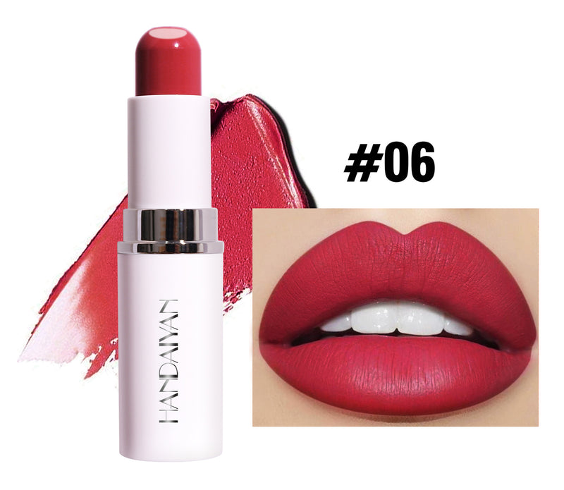 Lippenstift Lippenstift Zwei-in-eins-Sandwich Weiblich Matt Feuchtigkeitsspendend