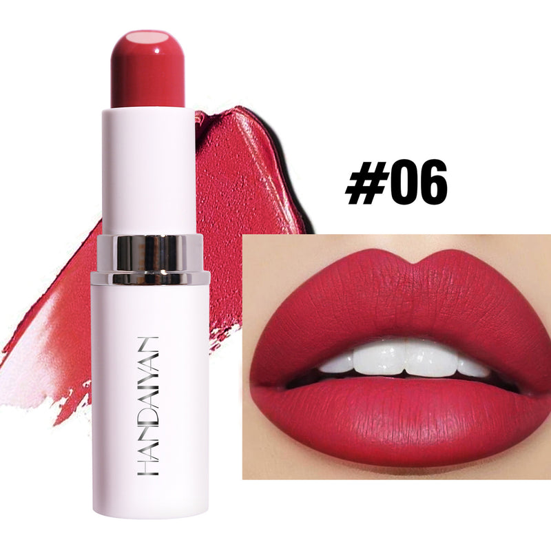 Lippenstift Lippenstift Zwei-in-eins-Sandwich Weiblich Matt Feuchtigkeitsspendend