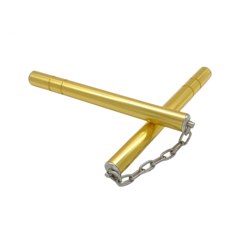 Nunchaku de Combinação em Aço Ligado Aço Inoxidável Real para Prática Desmontável