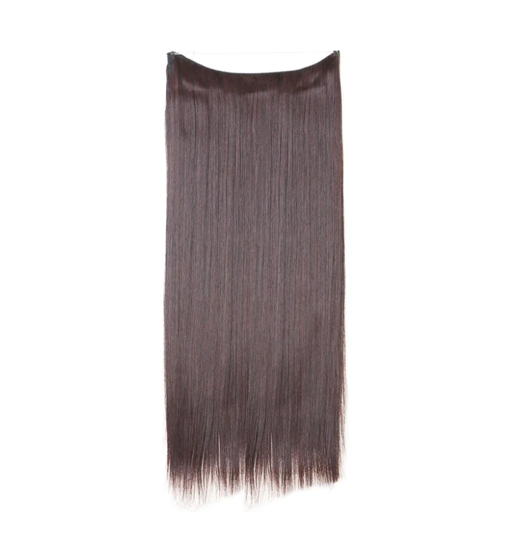 Women's One-piece Adjustable Invisible Straight Multi-color Gradient Hair Extension Fishline